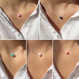 گردنبند اپال گوی