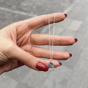 گردنبند عروس دریایی نقره